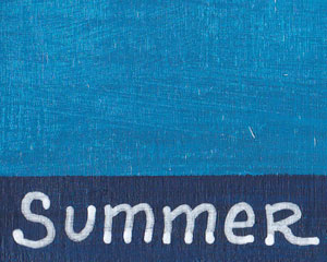 «Уголочек неба / Summer» Табличка №058 / Sign №058
