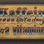Интерьерная табличка. Kaffein